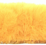 Yellow Turkey Marabou Strung Feathers