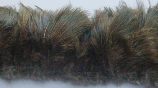 Strung Feathers - Blue Almond - 1/4 lb