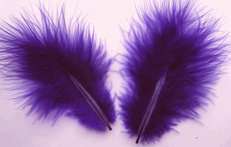 Regal Mini Turkey Marabou Feathers - Bulk lb