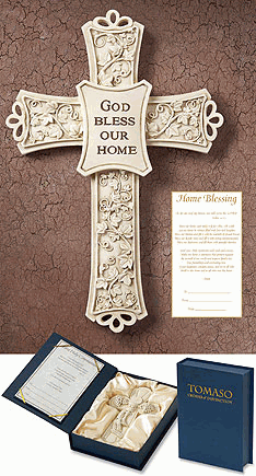 God Bless Our Home Gift Cross