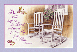 Be Still Before the Lord Bible Posters - Only 3 Left