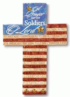 Soldiers Prayers Cross