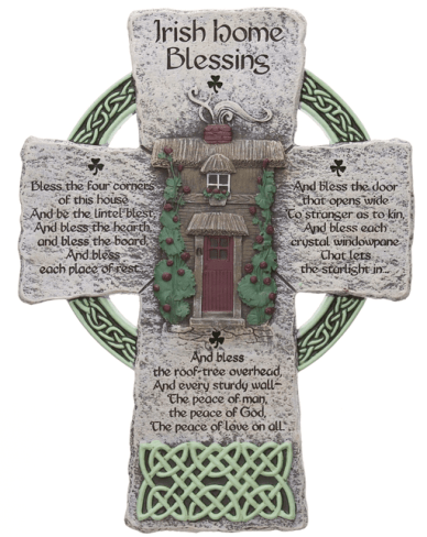 Irish Home Blessings Cross - ONLY 1 LEFT