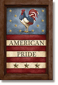 American Pride Framed Art Picture