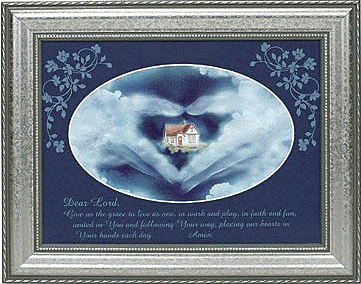 Heart & Home Prayer Picture - Only 1 Left