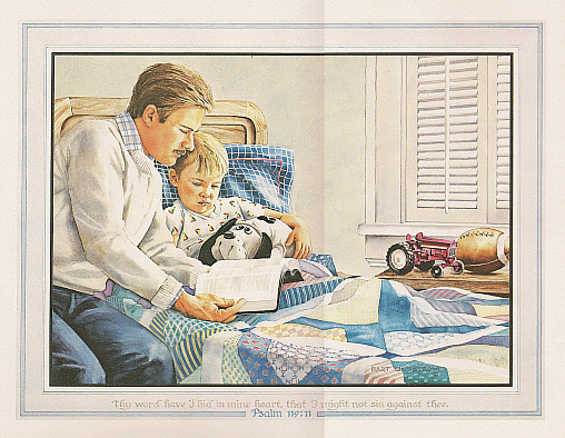 Father & Son Art Print by Bart Lindstrom - Only 4 Left