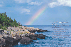 Gods Rainbow Poster - Large