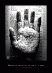 Palm of His Hand Bible Posters