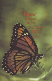 Whoever Believes Butterfly Posters