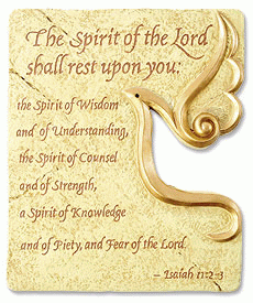 Spirit of the Lord Blessing Plaque