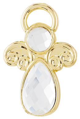 Crystal Gems Angel Lapel Pins