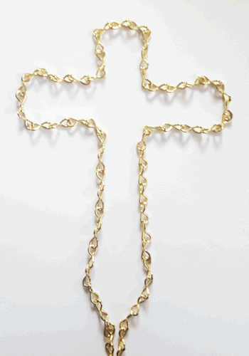 Gold Single Jack Chain - Size 18 - By the Foot
