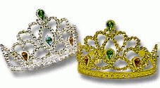 Childs Jewel Crown Tiara - Silver