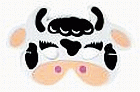 Party Mask - Moo Cow Foam Kids Mask