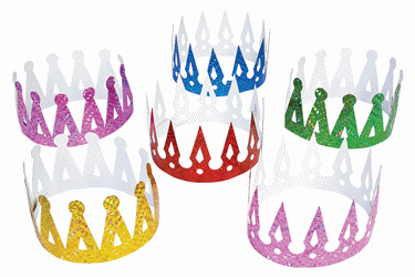 Metallic Kings Crown for Kids