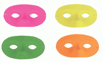 Neon Party Masks for Kids