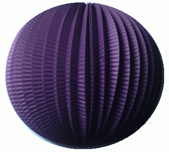 Paper Party Balloon - Purple