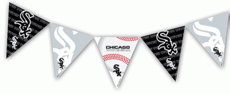 Chicago White Socks MLB Pennant Banner