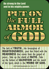 Armor of God Bible Verse Card