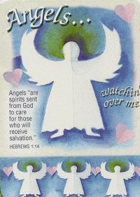 Angels Bible...Pass it On, Pocket Card