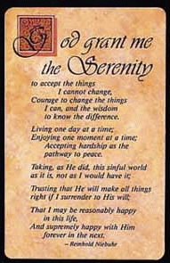 Serenity Pocket Prayer Card