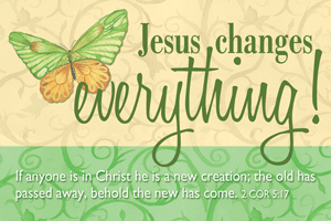 Jesus Changes Everything Pocket Card