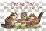 Praise God Critter Pocket Card