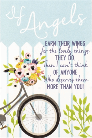 If Angels Earn Their Wings Pocket Card