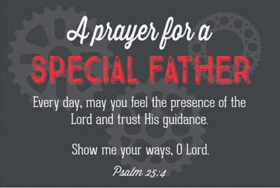 Prayer-for a Special Father Pocket Card
