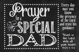 Prayer for a Special Dad Pocket Card