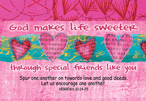 God Makes Life Sweeter Pocket Cards