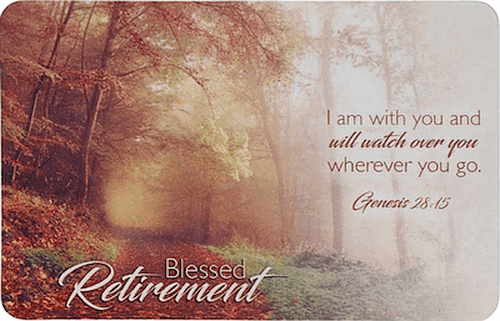 Blessed Retirement Funeral Gift Card