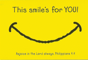 This Smiles for You Handout Pocket Card