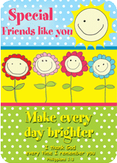 Special Friends Like You Pocket Card