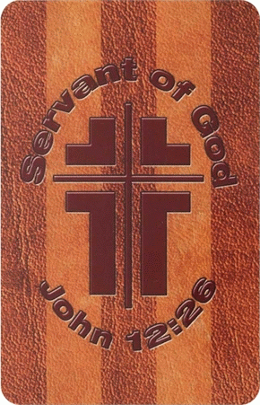 Servant of God Pocket Card