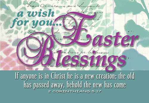 Easter Blessings Pocket Cards