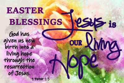 Jesus is Our Living Hope Easter Pocket Cards