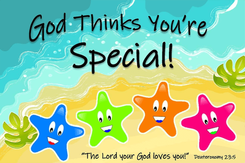 God Thinks Your Special Pocket Cards