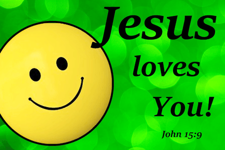 Jesus Loves You Kids Pocket Card - Green
