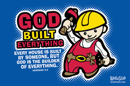 God Built Pocket Card