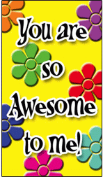 You Are So Awesome Pocket Card