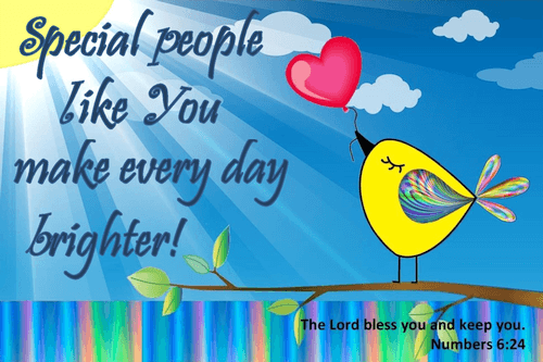 Special People Like You Pocket Card