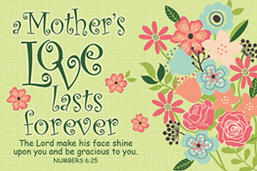 Mothers Love Lasts Forever Pocket Card