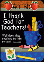 Thank God for Teachers Gift Card