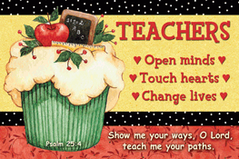 Open Minds Touch... Teachers Pocket Card