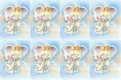 Heavenly Angel Pocket Cards - Sheet of 8