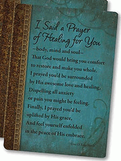 Prayer of Healing Pocket Card