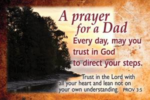 A Prayer for Dad Pocket Card