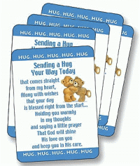 Sending a Hug Pocket Gift Card