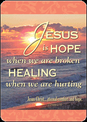 Jesus is Hope Pocket Card